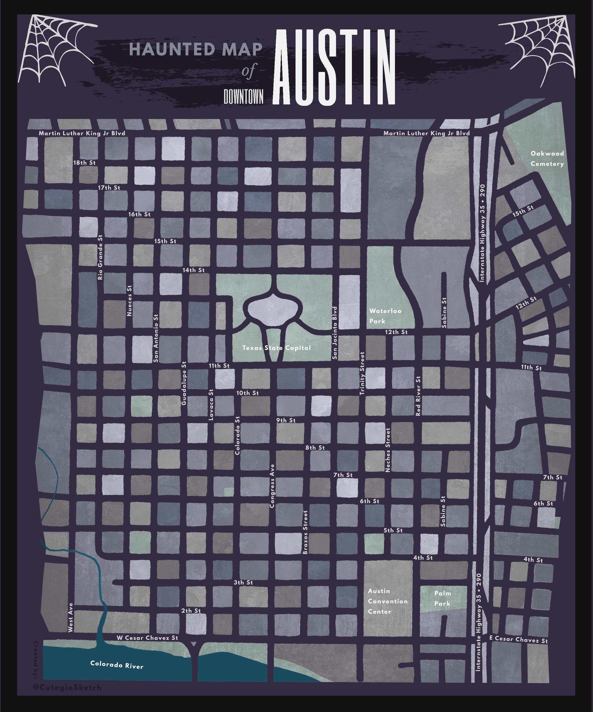 SXSW official map